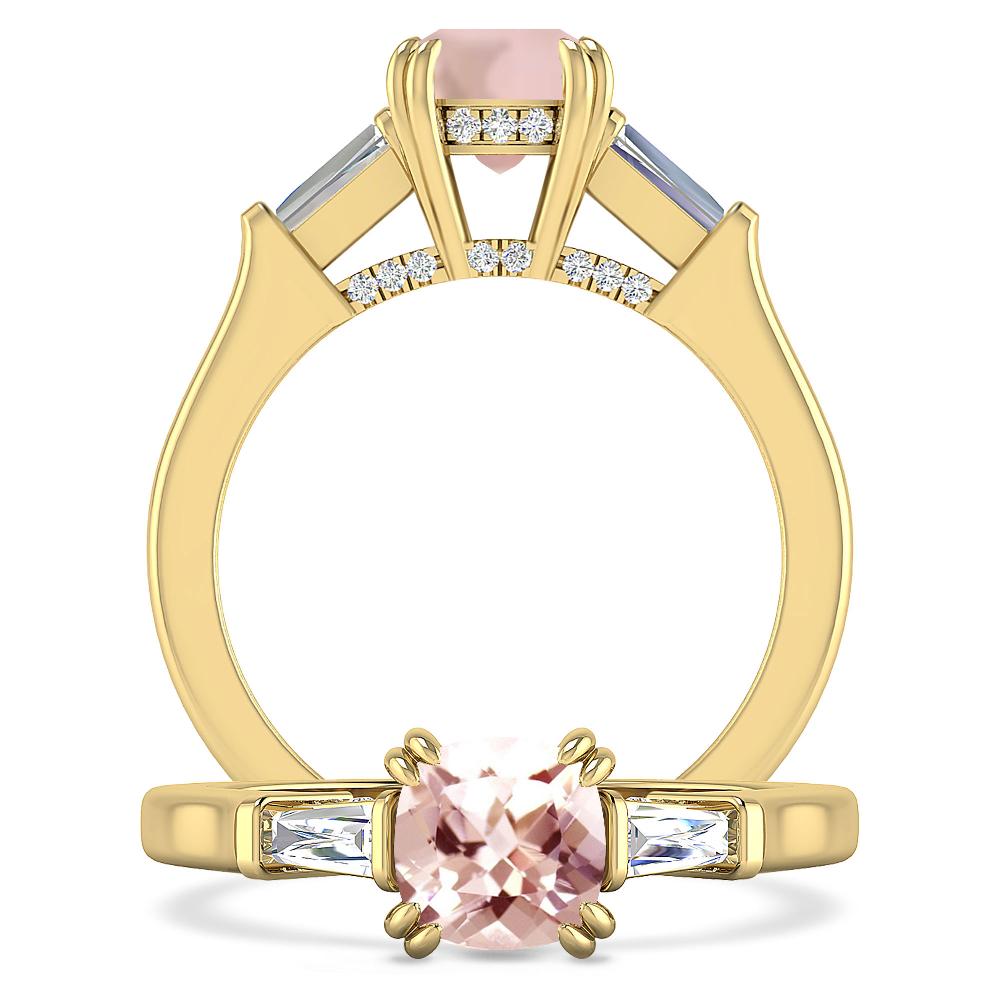 Yellow Gold - Morganite