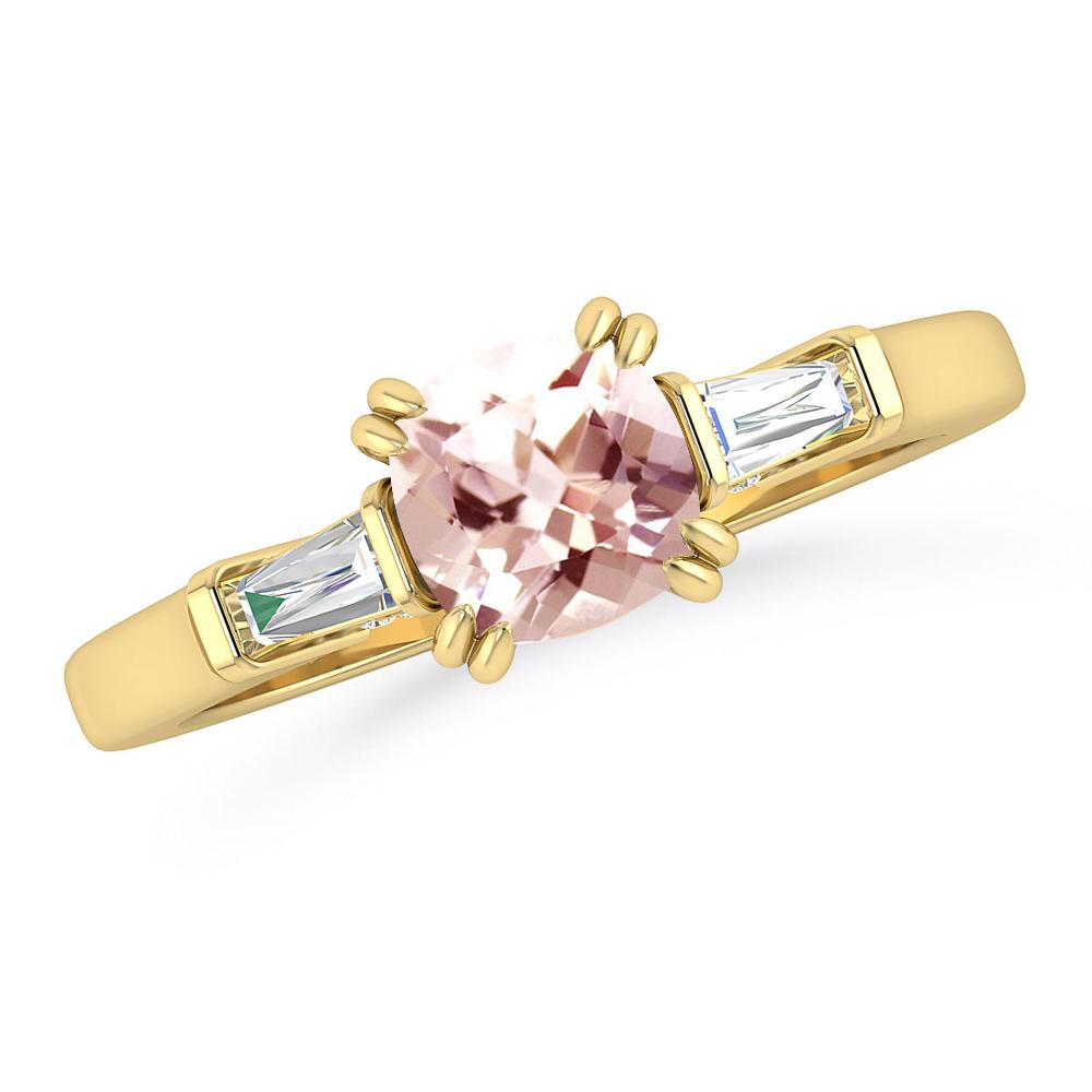 Yellow Gold - Morganite