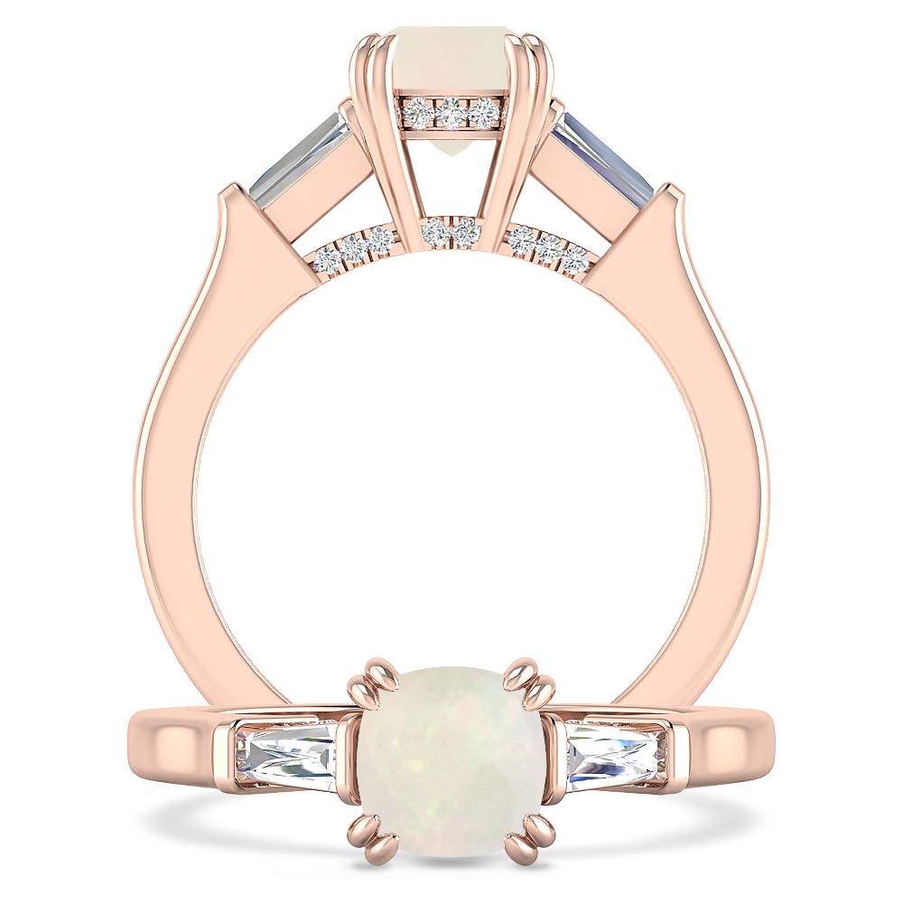 Rose Gold - Opal