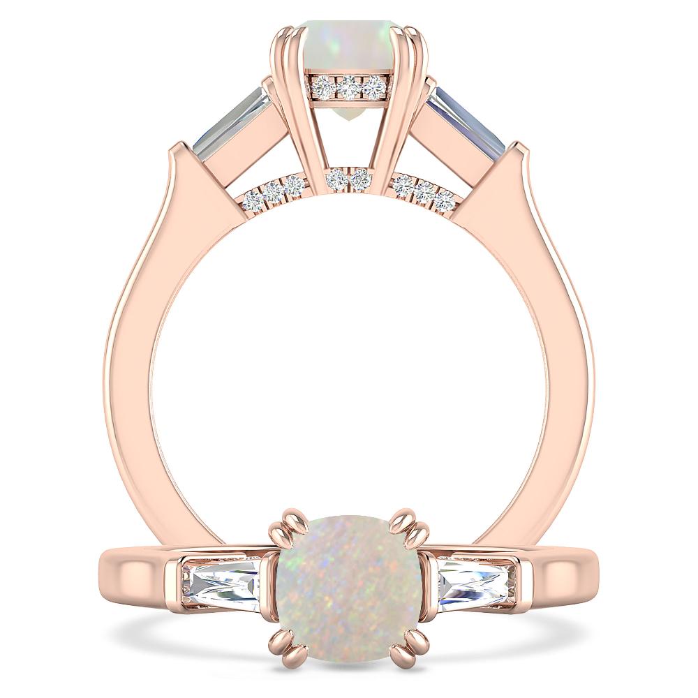 Rose Gold - Opal