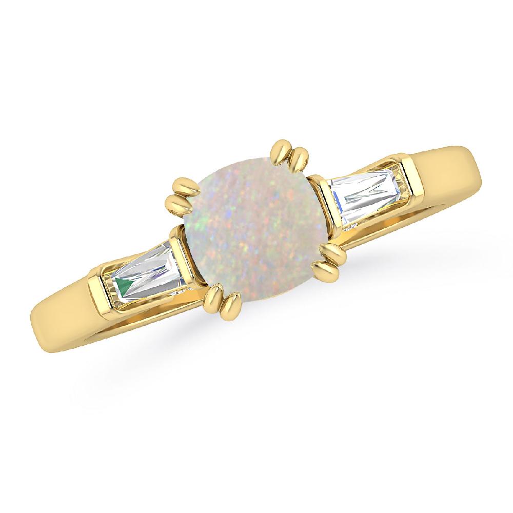 Yellow Gold - Opal