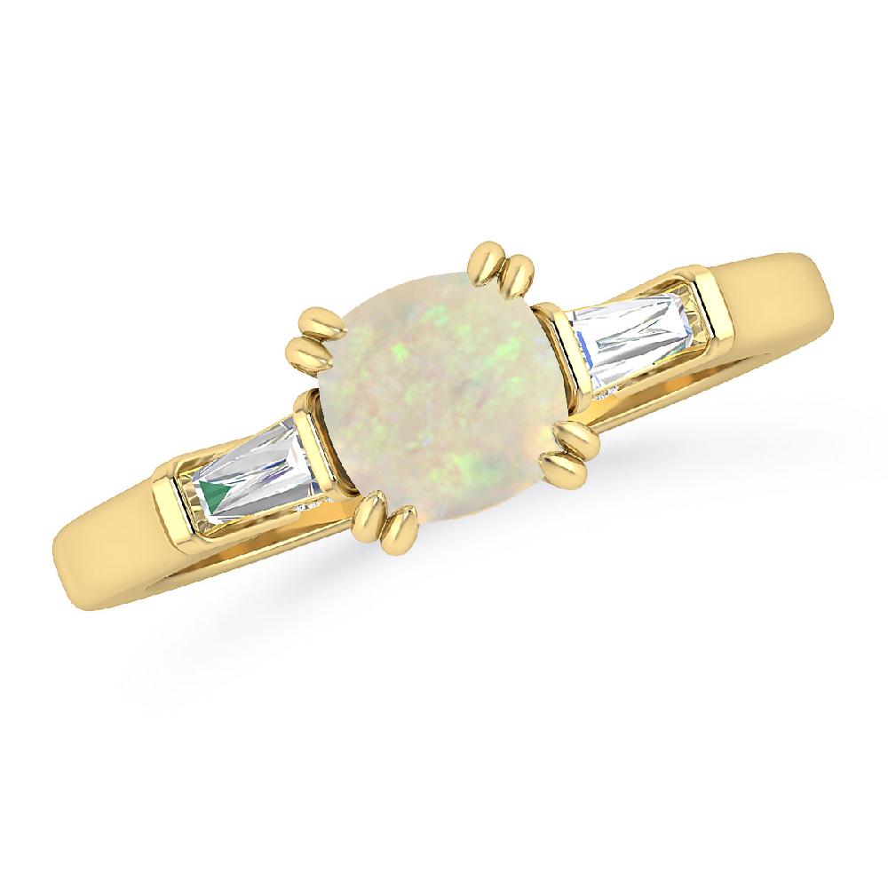 Yellow Gold - Opal