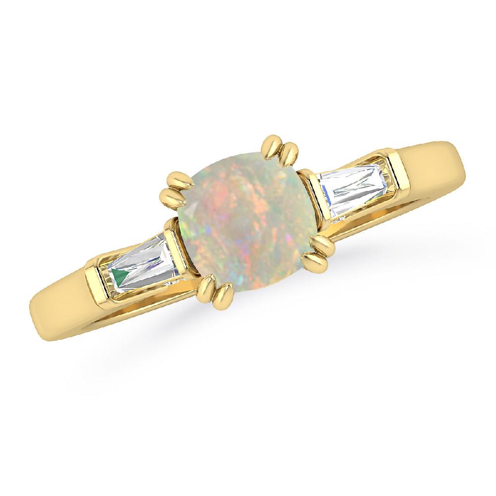 Yellow Gold - Opal