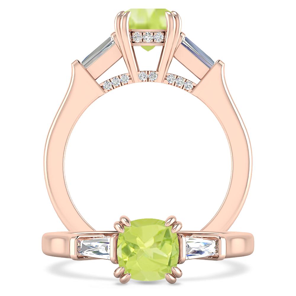 Rose Gold - Peridot