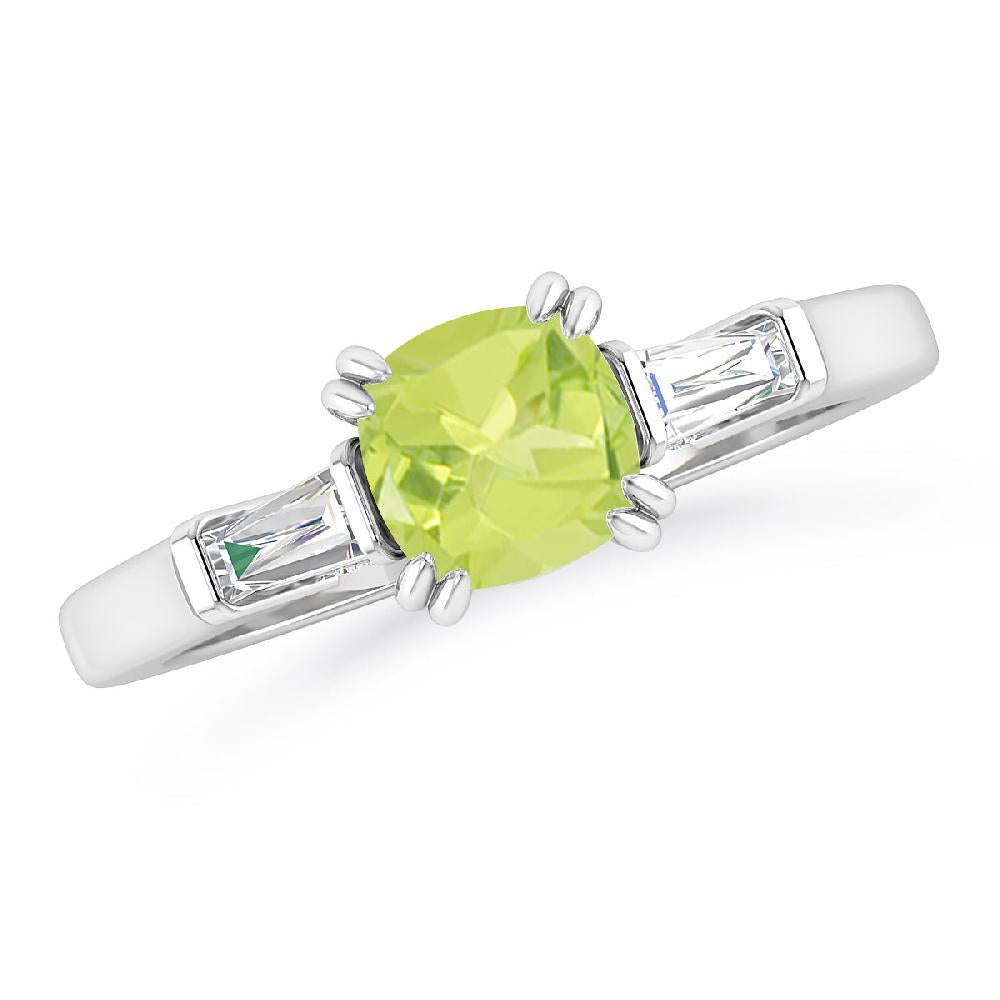 White Gold - Peridot