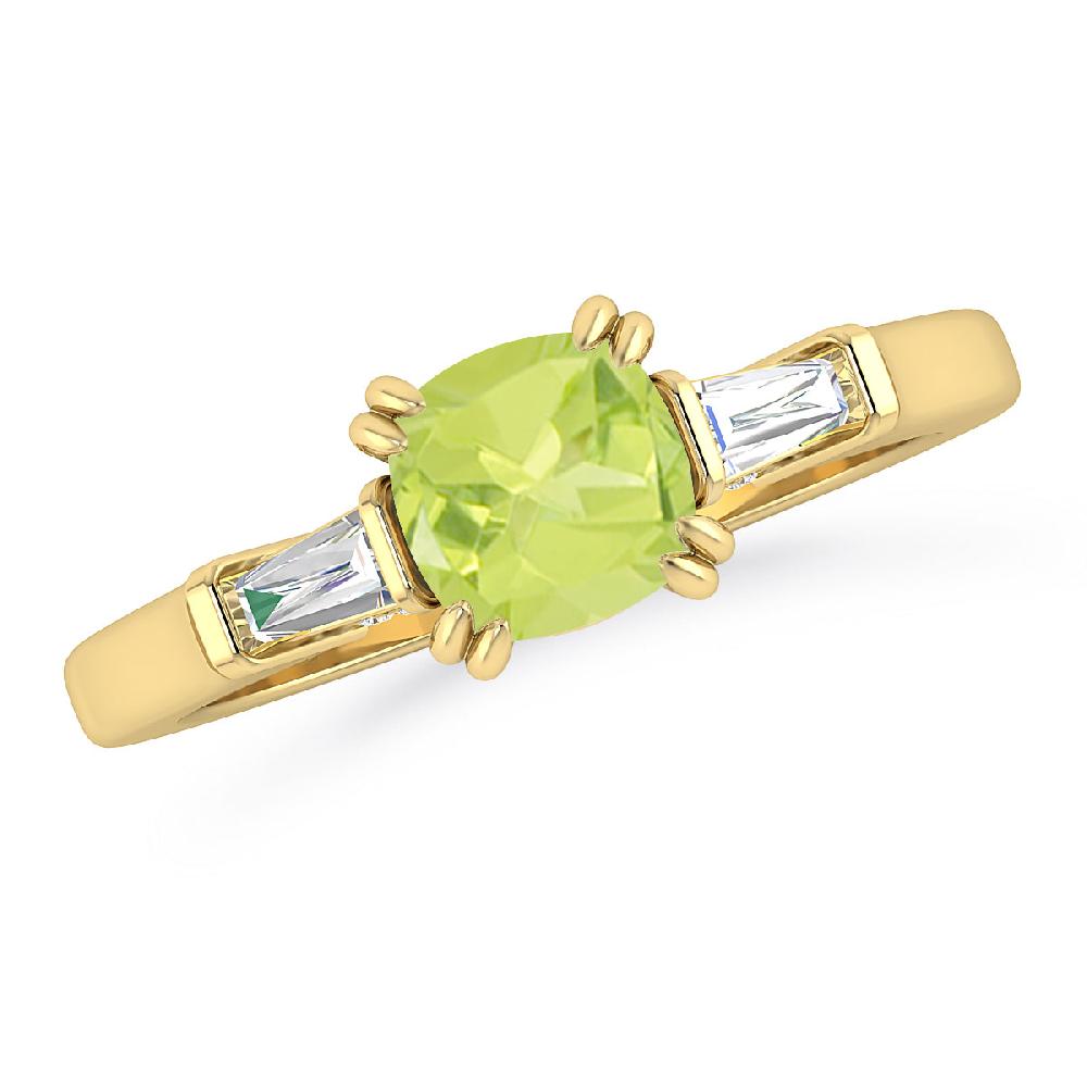 Yellow Gold - Peridot