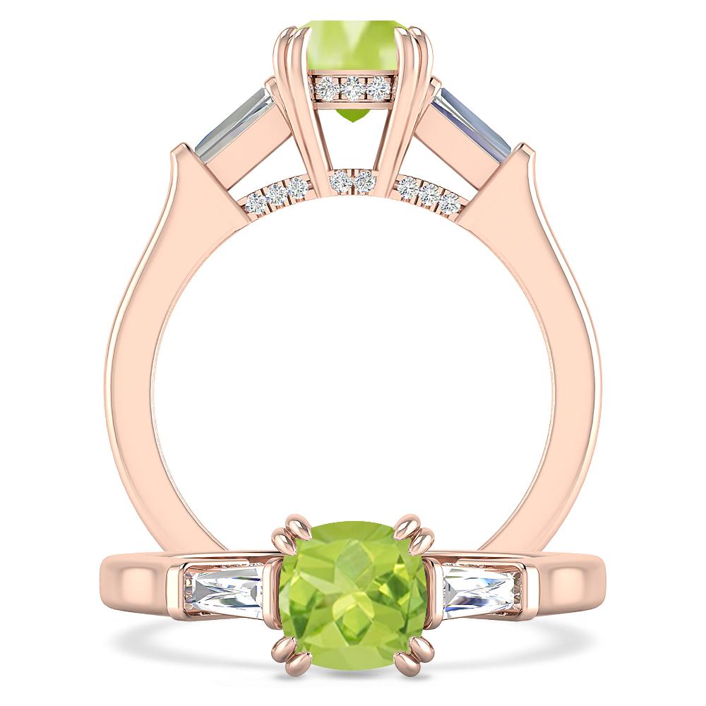 Rose Gold - Peridot