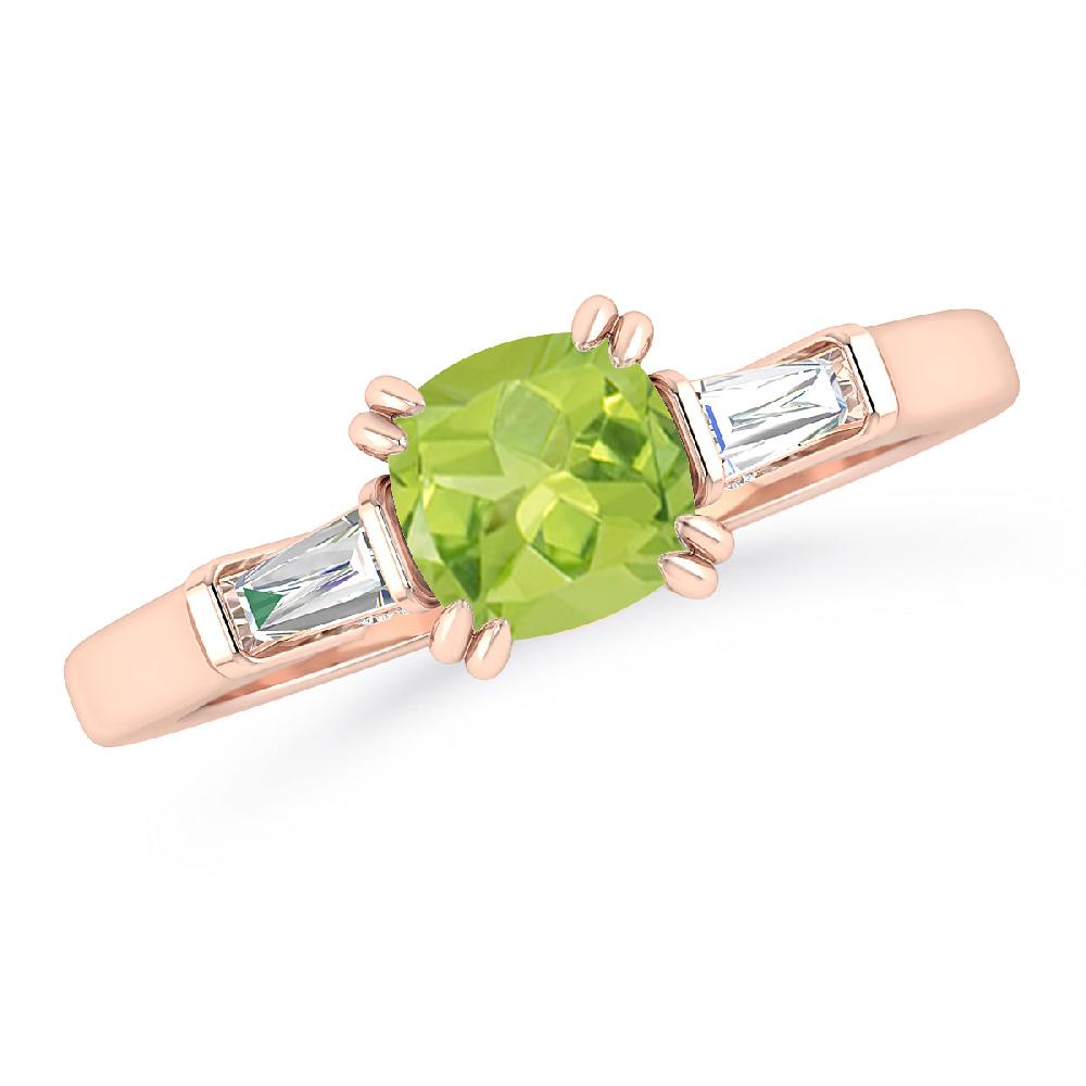 Rose Gold - Peridot