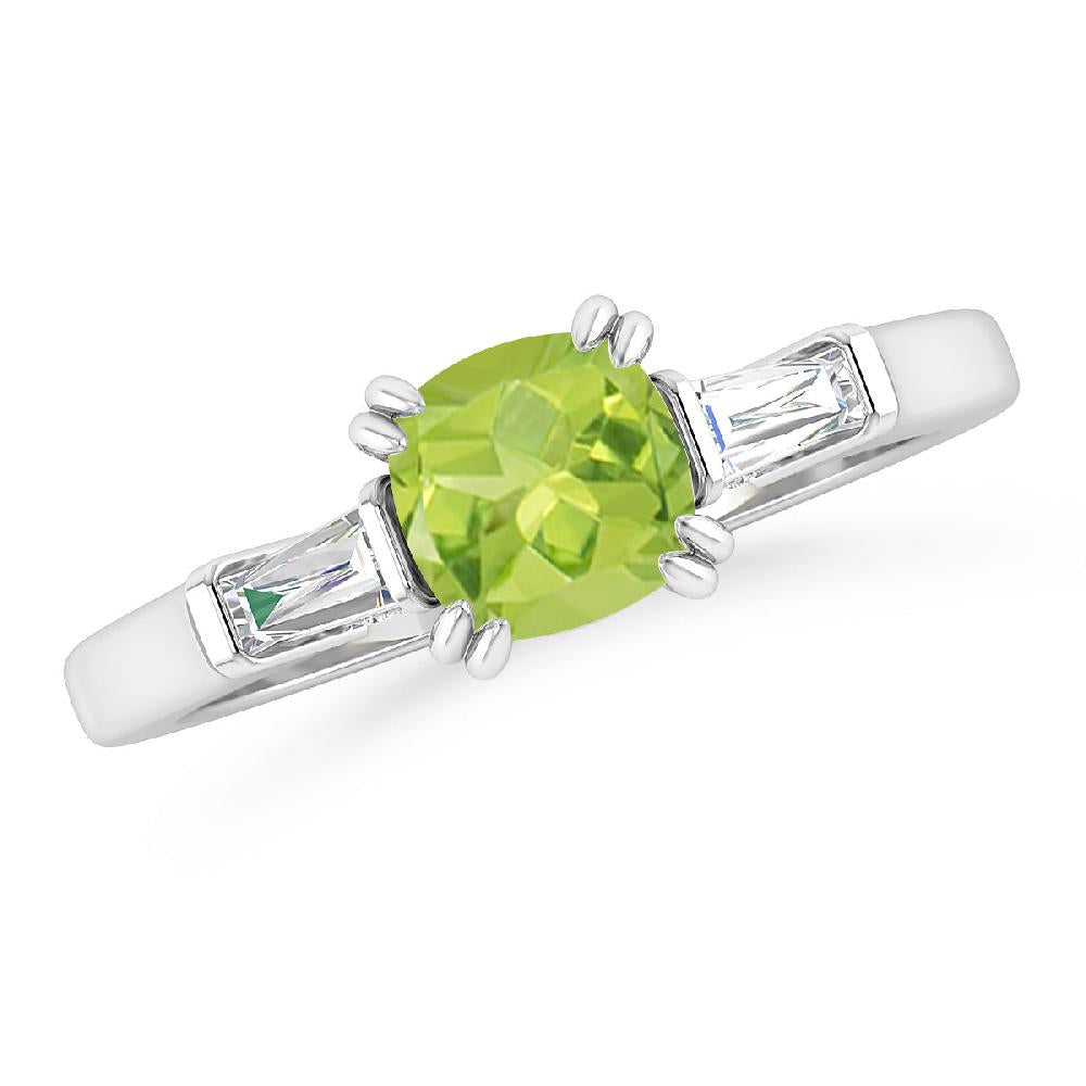 White Gold - Peridot