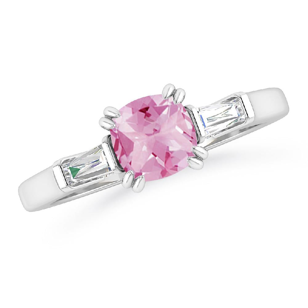 White Gold - Pink Tourmaline