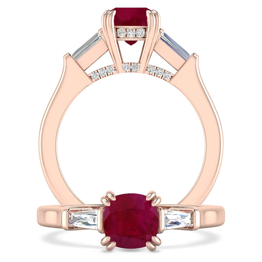 Rose Gold - Ruby