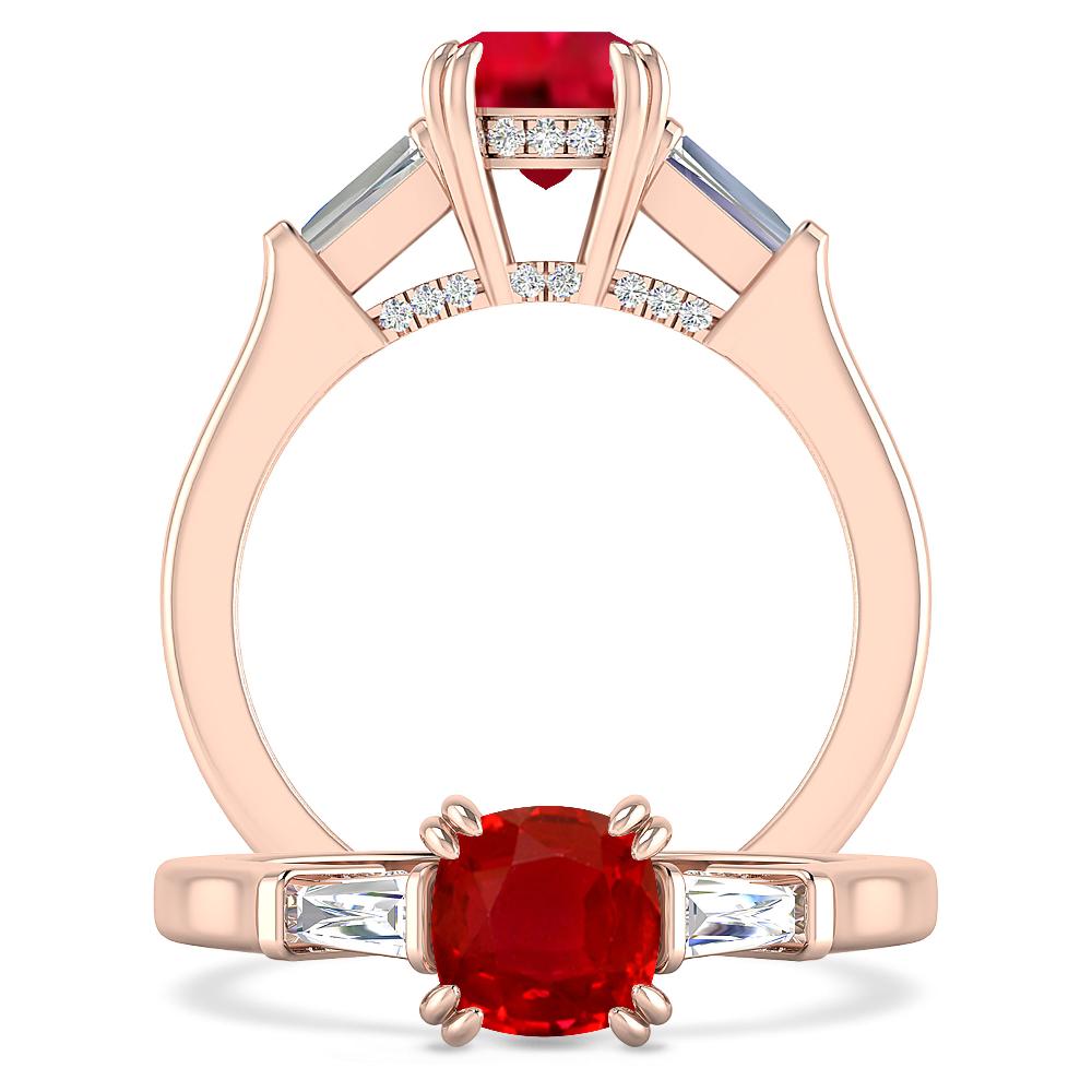 Rose Gold - Ruby