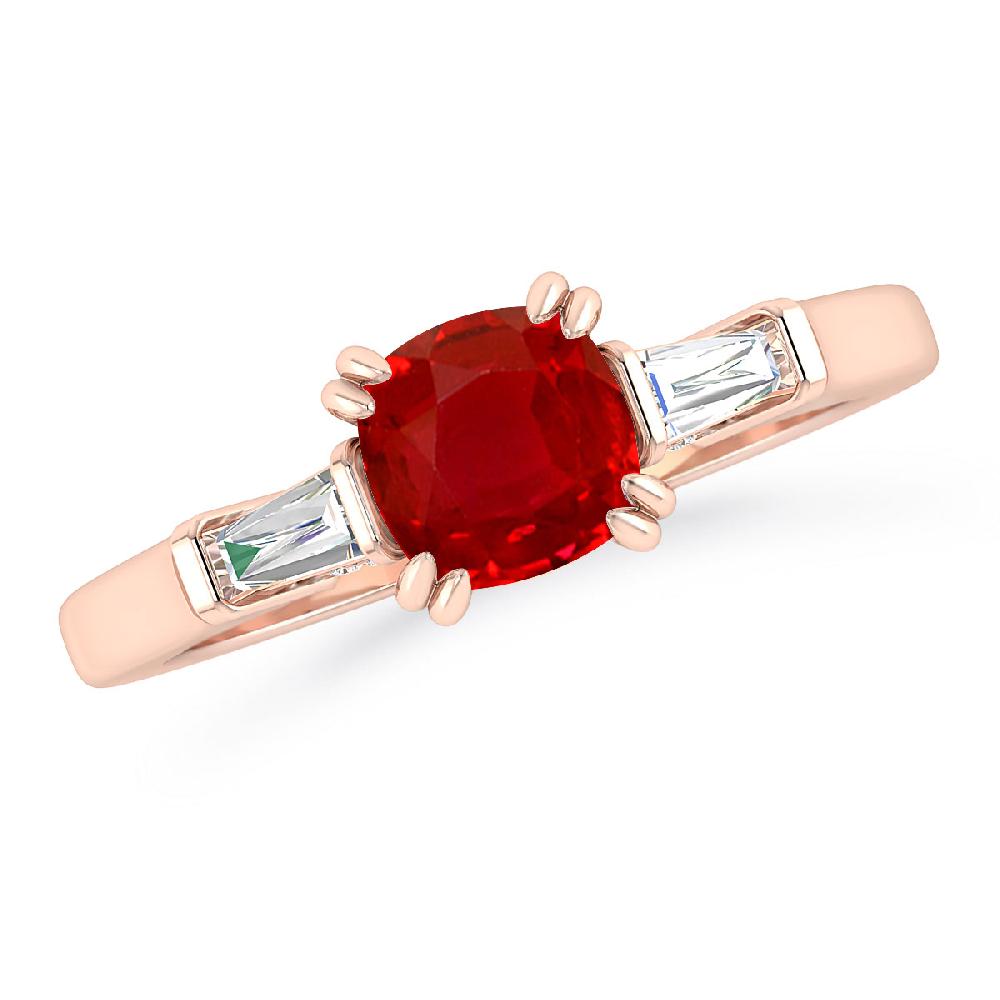 Rose Gold - Ruby
