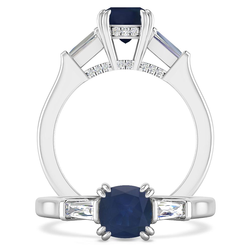 White Gold - Sapphire