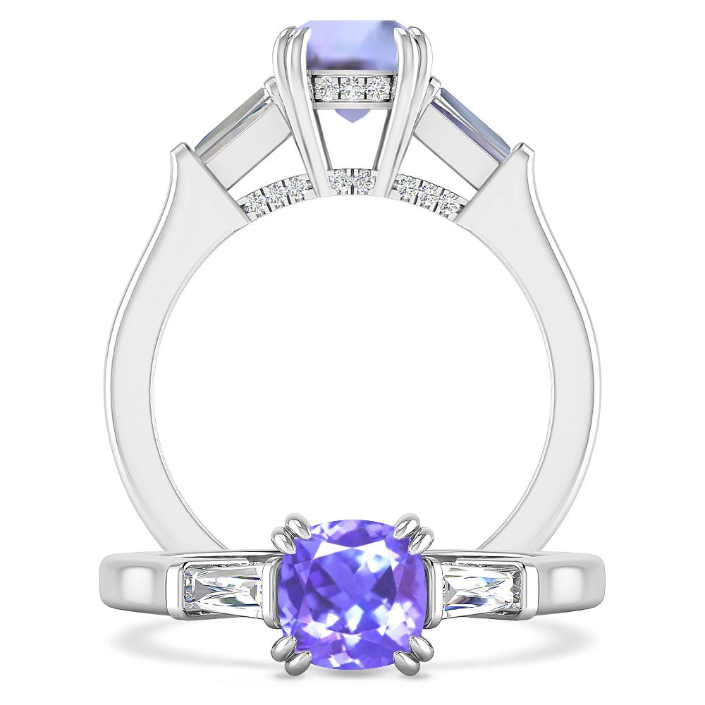 White Gold - Tanzanite