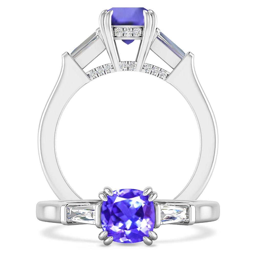 White Gold - Tanzanite