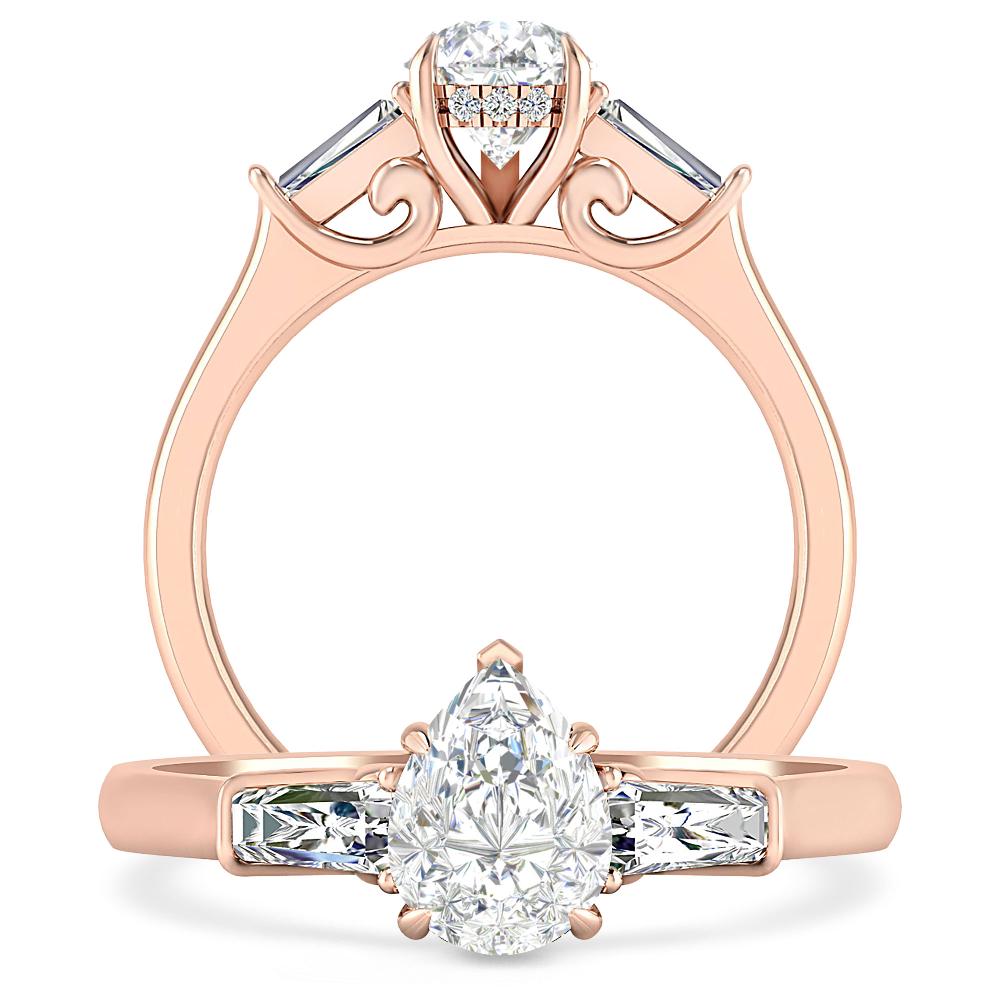 Rose Gold - Diamond