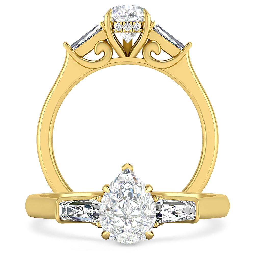 Yellow Gold - Diamond