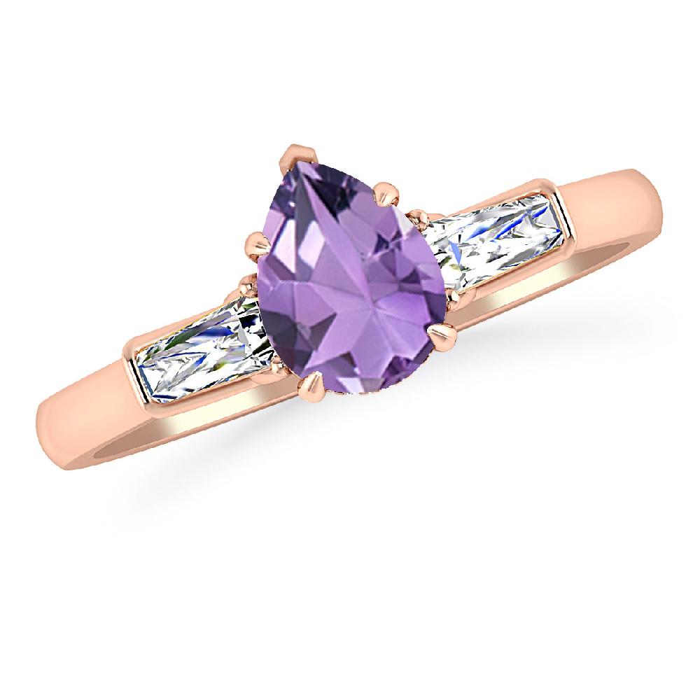 Rose Gold - Amethyst