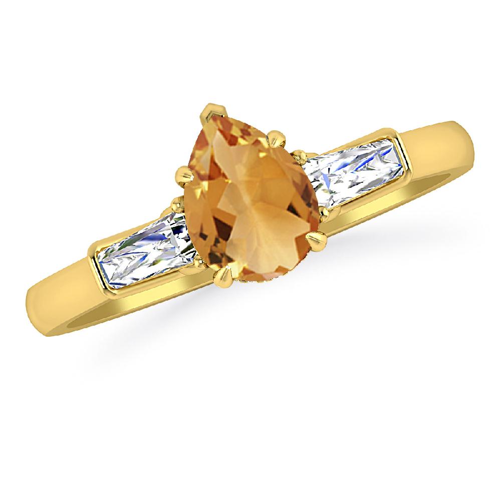 Yellow Gold - Citrine