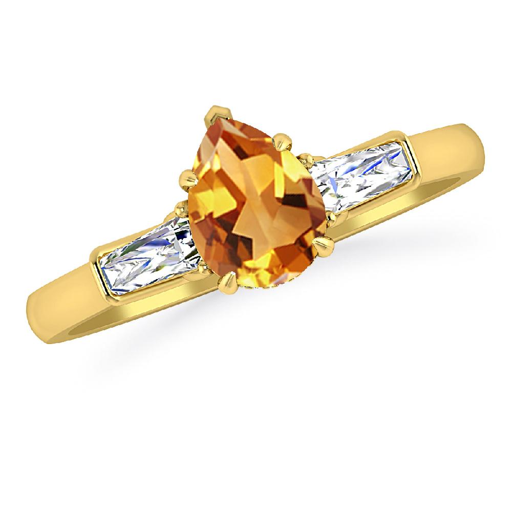 Yellow Gold - Citrine