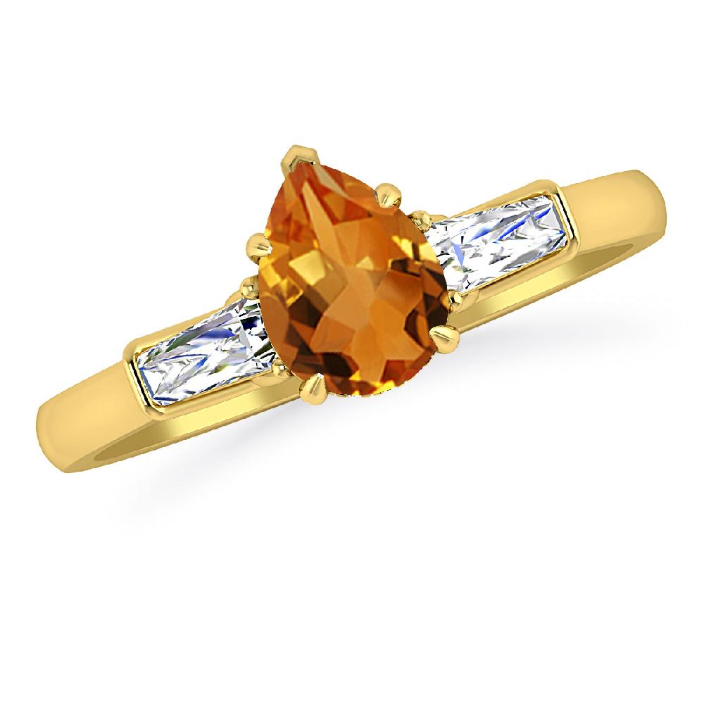 Yellow Gold - Citrine