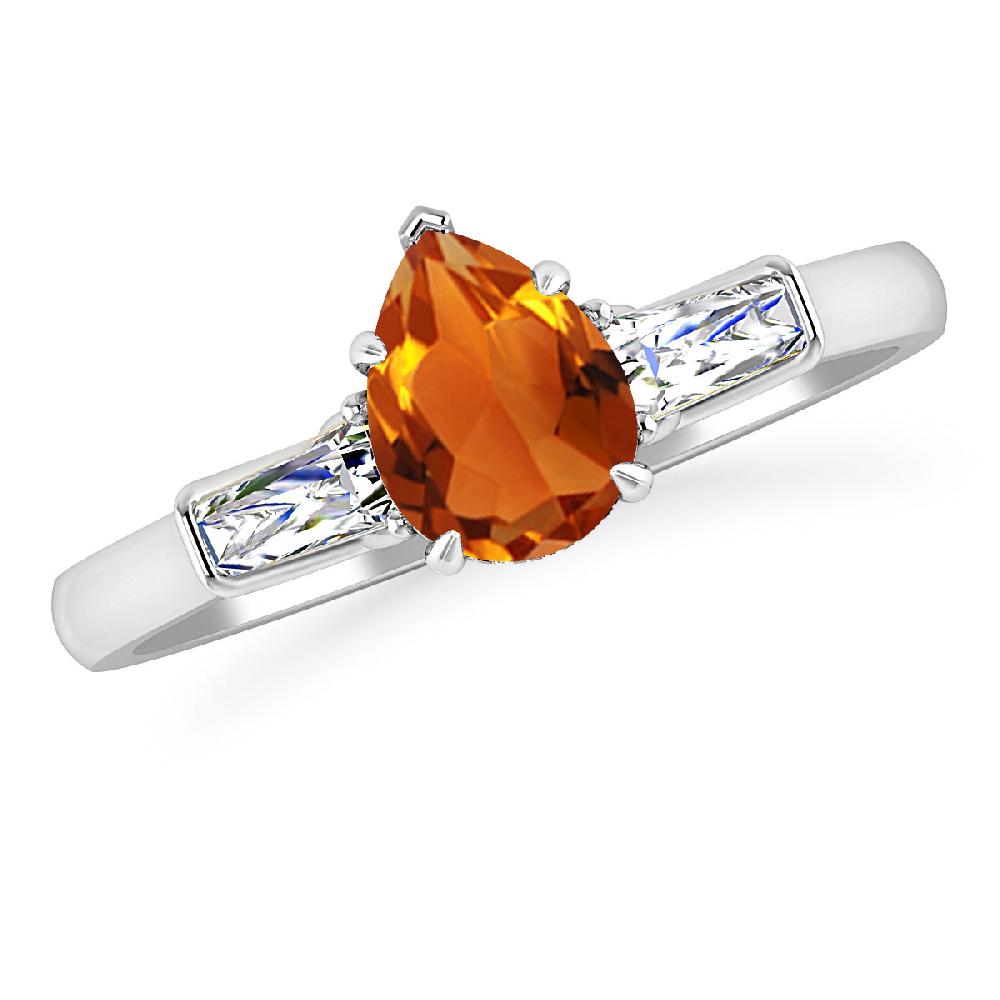 White Gold - Citrine