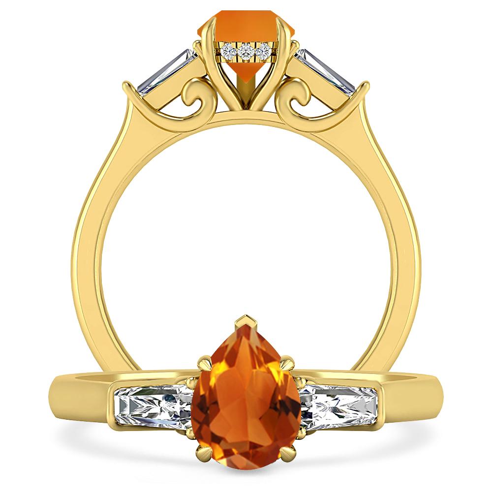 Yellow Gold - Citrine