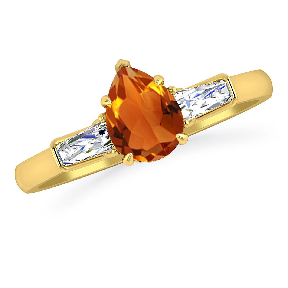 Yellow Gold - Citrine