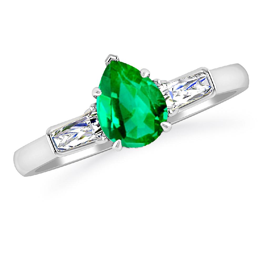 White Gold - Emerald