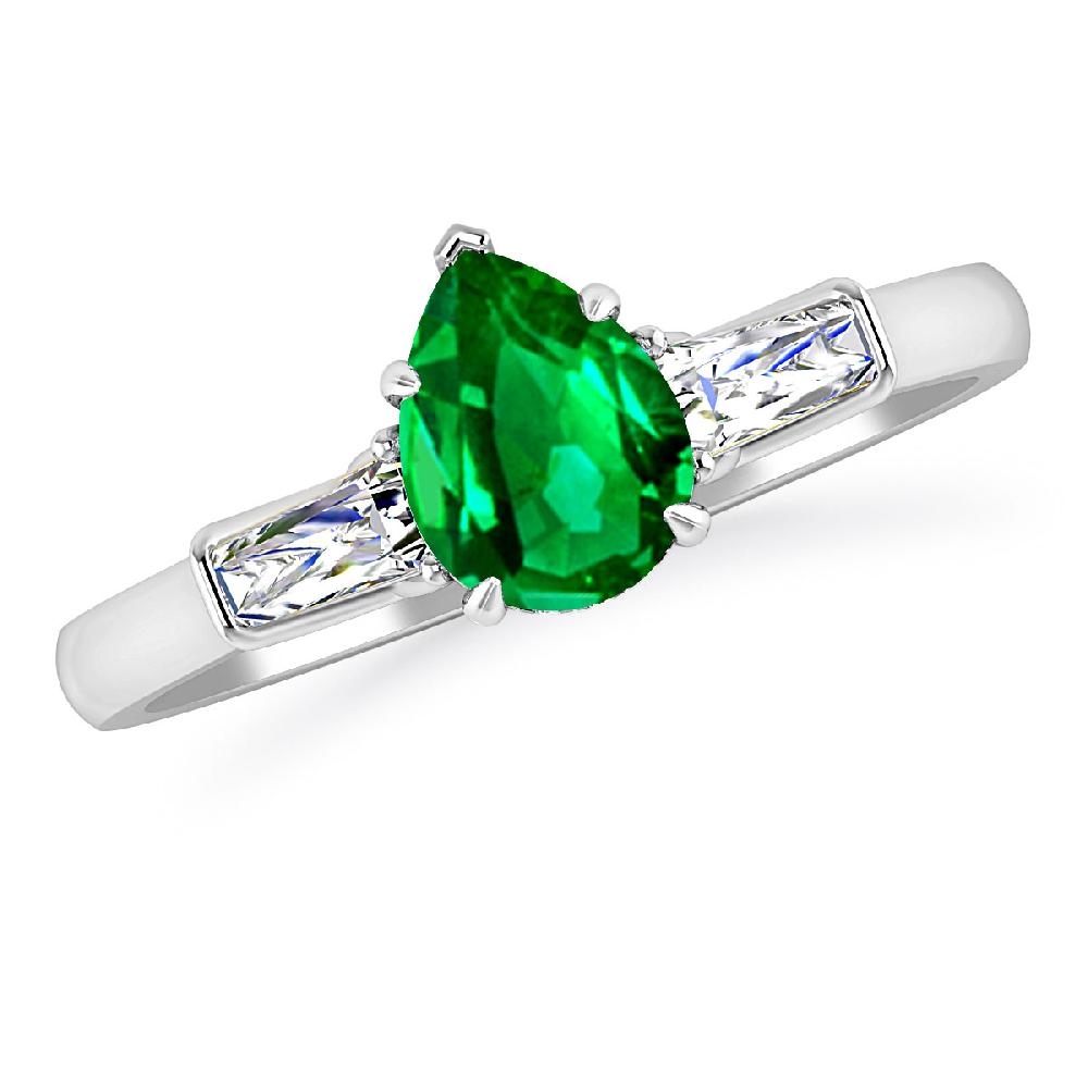 White Gold - Emerald