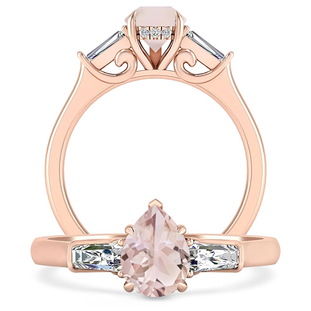 Rose Gold - Morganite