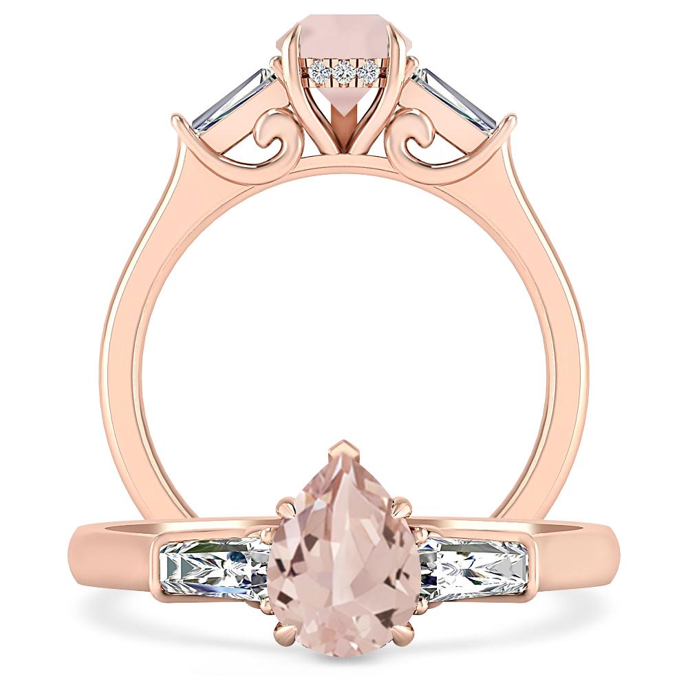 Rose Gold - Morganite