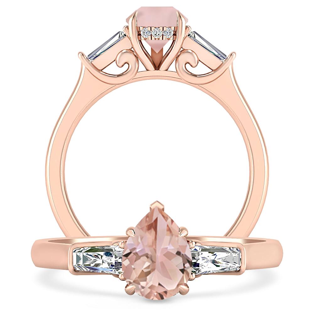 Rose Gold - Morganite