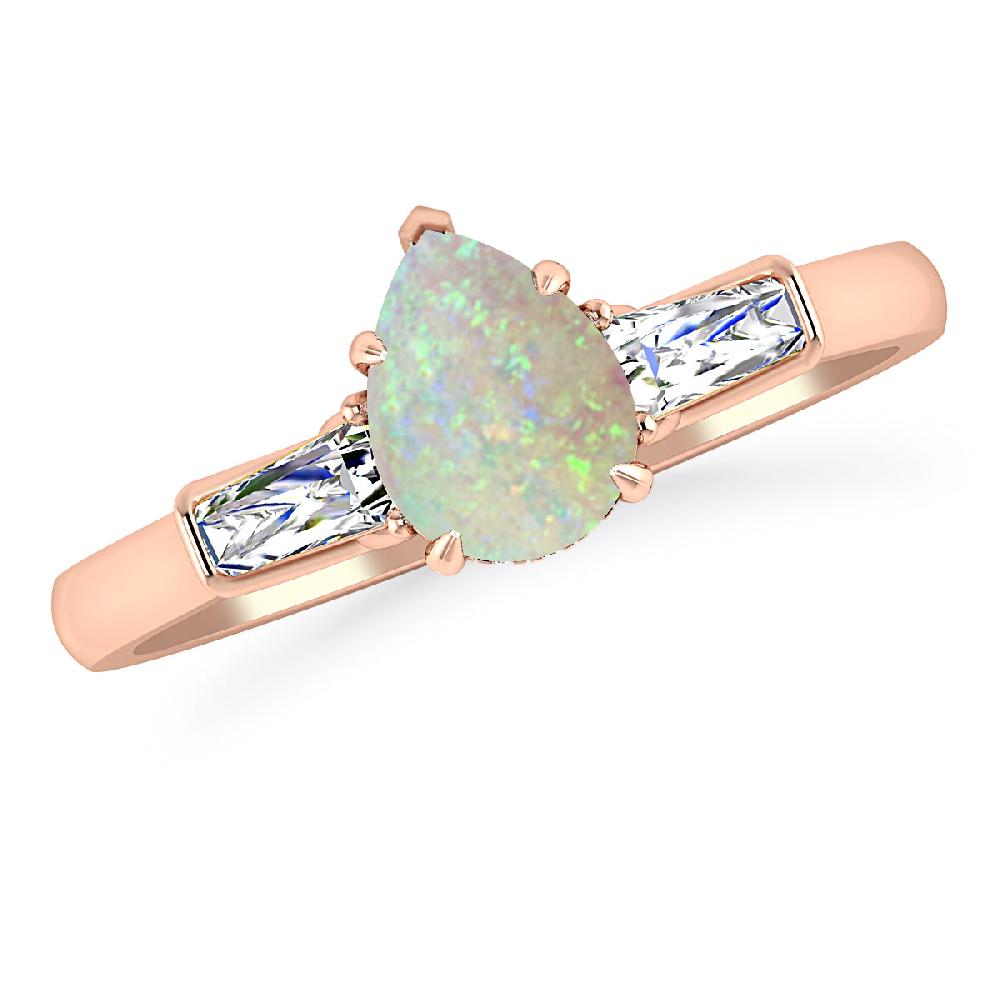 Rose Gold - Opal