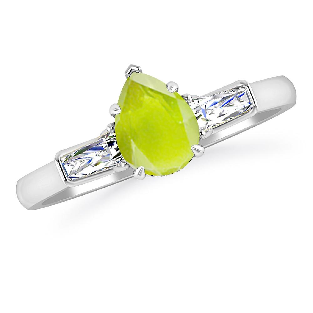 White Gold - Peridot