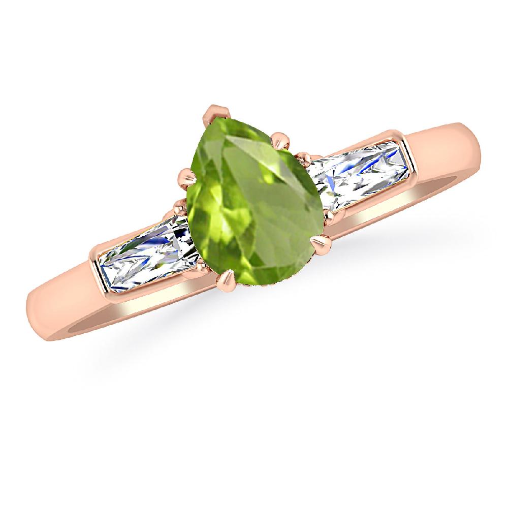 Rose Gold - Peridot