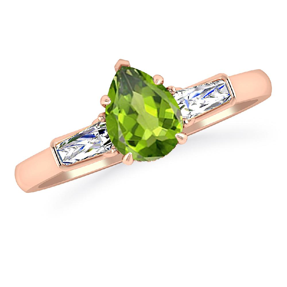 Rose Gold - Peridot