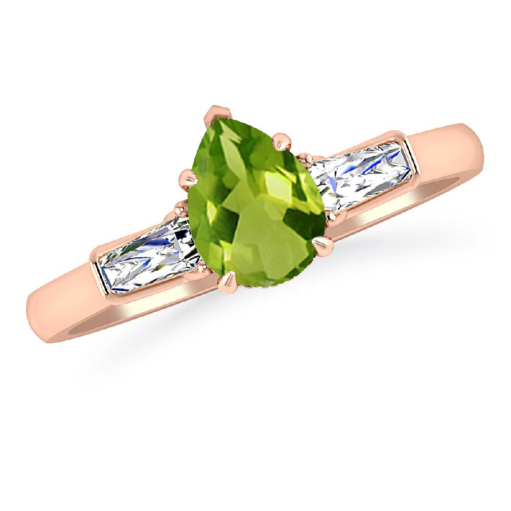 Rose Gold - Peridot