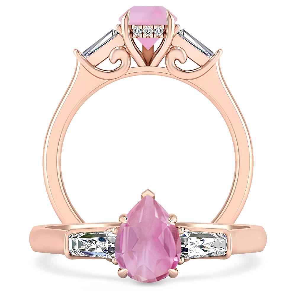 Rose Gold - Pink Tourmaline