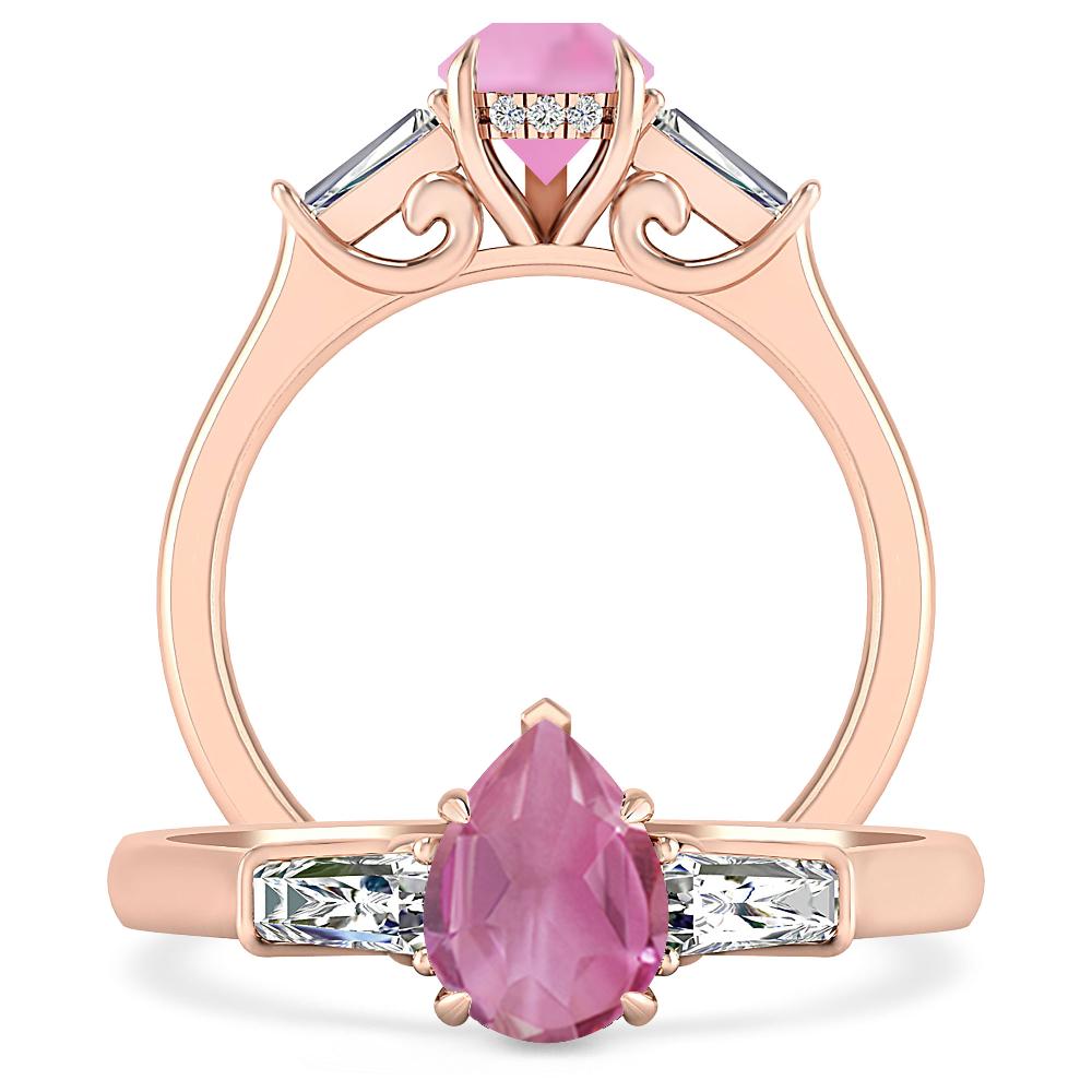 Rose Gold - Pink Tourmaline