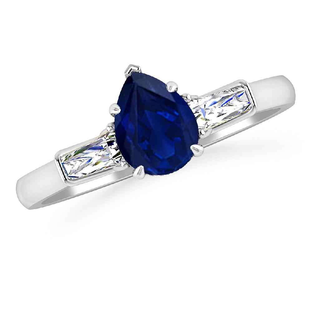 White Gold - Sapphire