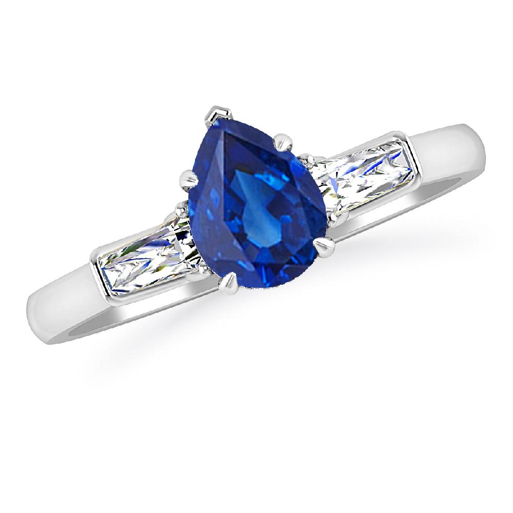 White Gold - Sapphire