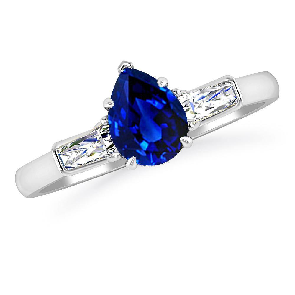 White Gold - Sapphire