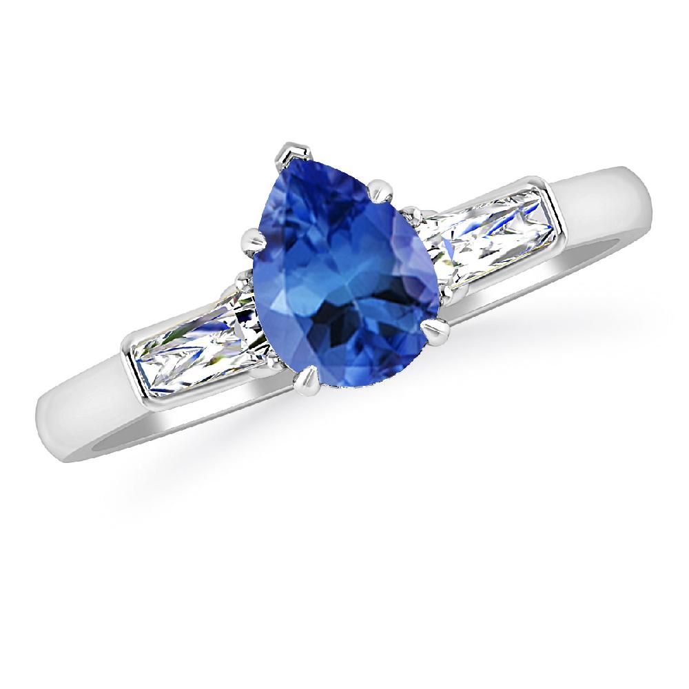 White Gold - Tanzanite