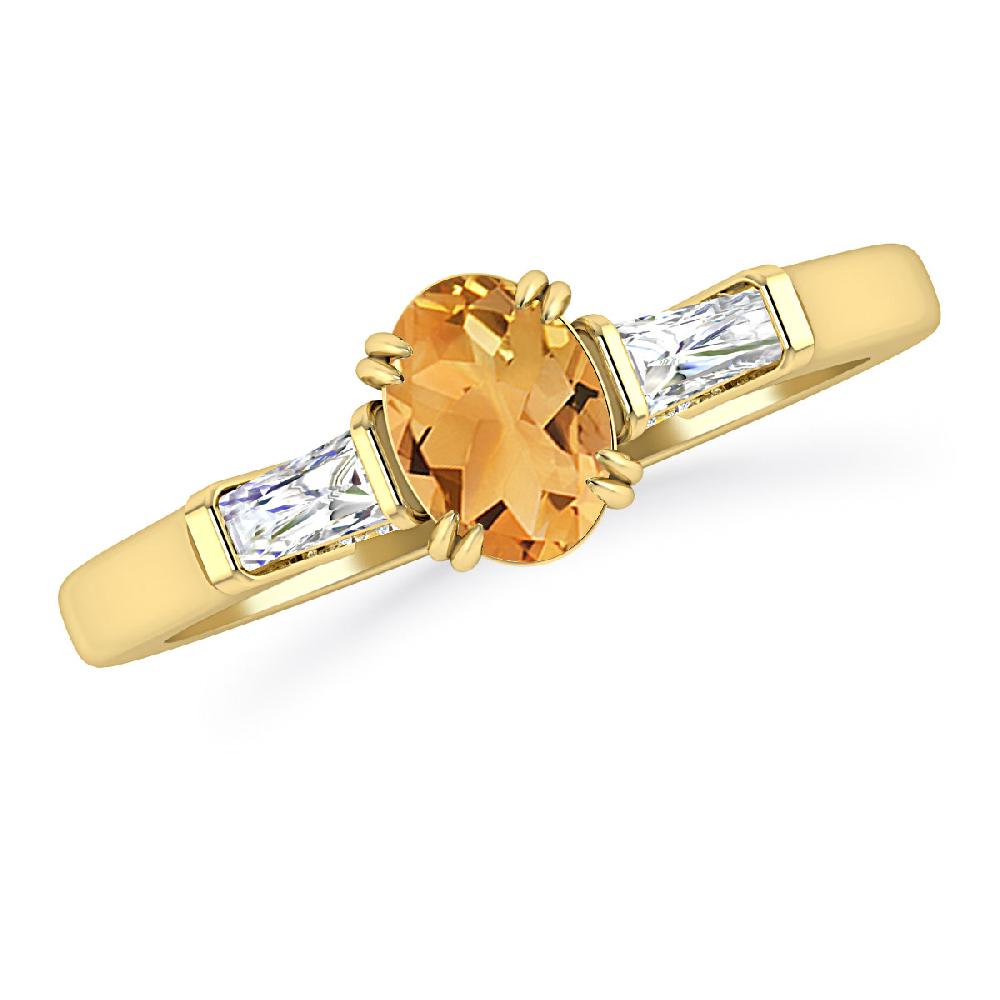 Yellow Gold - Citrine