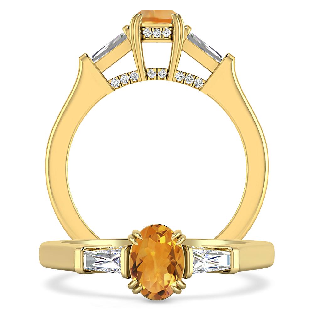 Yellow Gold - Citrine