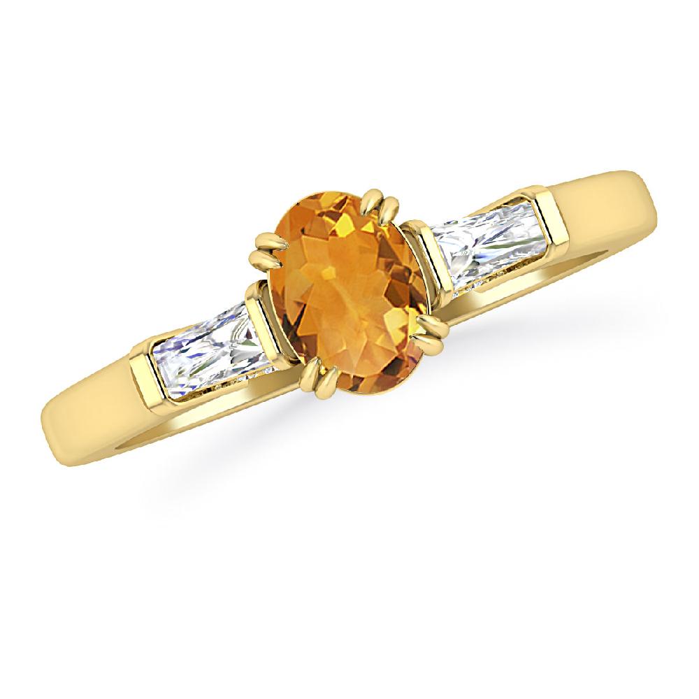 Yellow Gold - Citrine