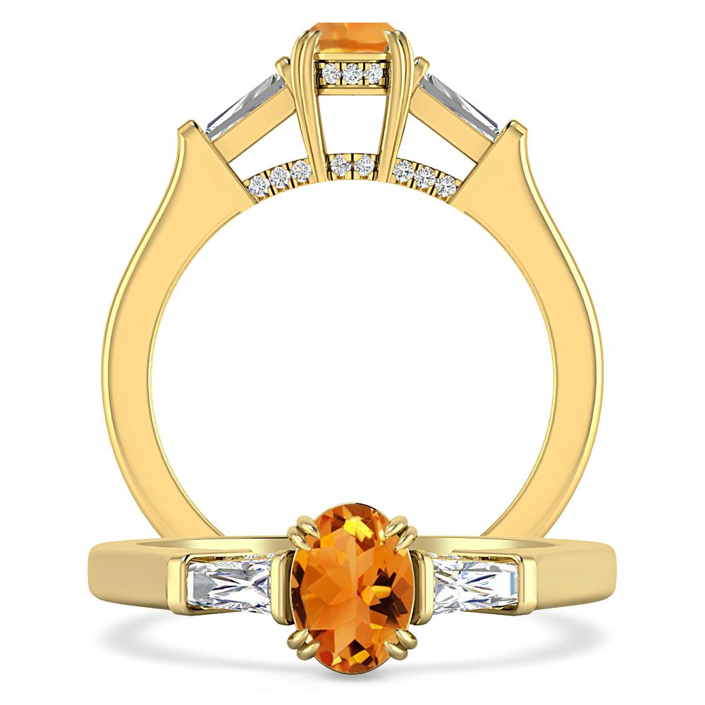 Yellow Gold - Citrine