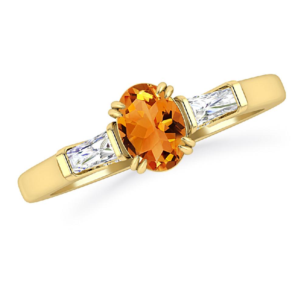 Yellow Gold - Citrine